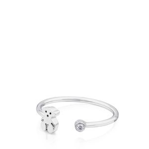 TOUS motif ring diamond